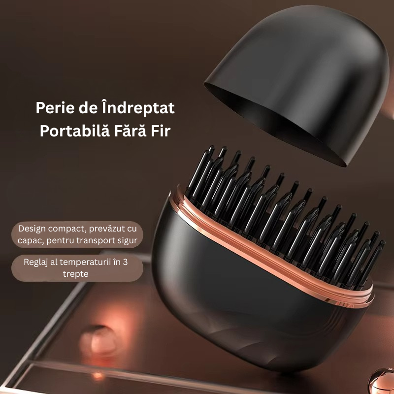 Mini Placă de Îndreptat Portabilă